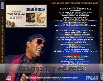 STEVIE WONDER / LIVE AT HOLIDAY BENEFIT CONCERT 2017 (3CDR)