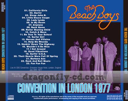 BEACH BOYS / CONVENTION IN LONDON 1977 (2CDR)
