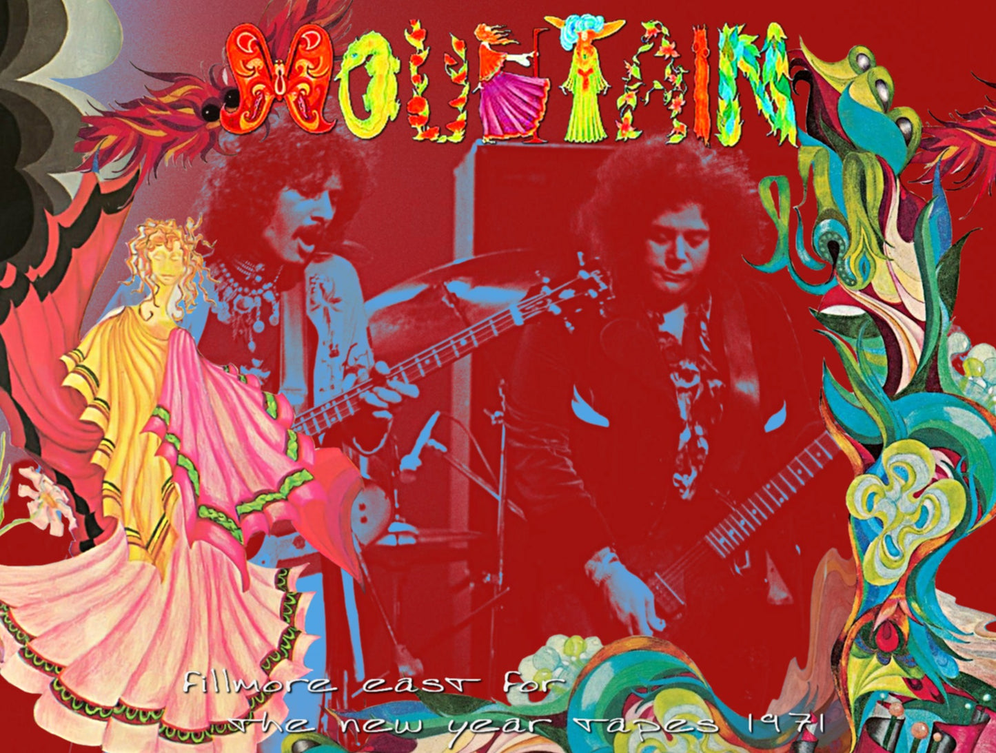 Mountain / Anthology tapes 1970s Fillmore East NY USA (3CDR)