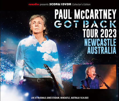 PAUL McCARTNEY / GOT BACK TOUR 2023 NEWCASTLE AUSTRALIA (3CDR+1DVDR)