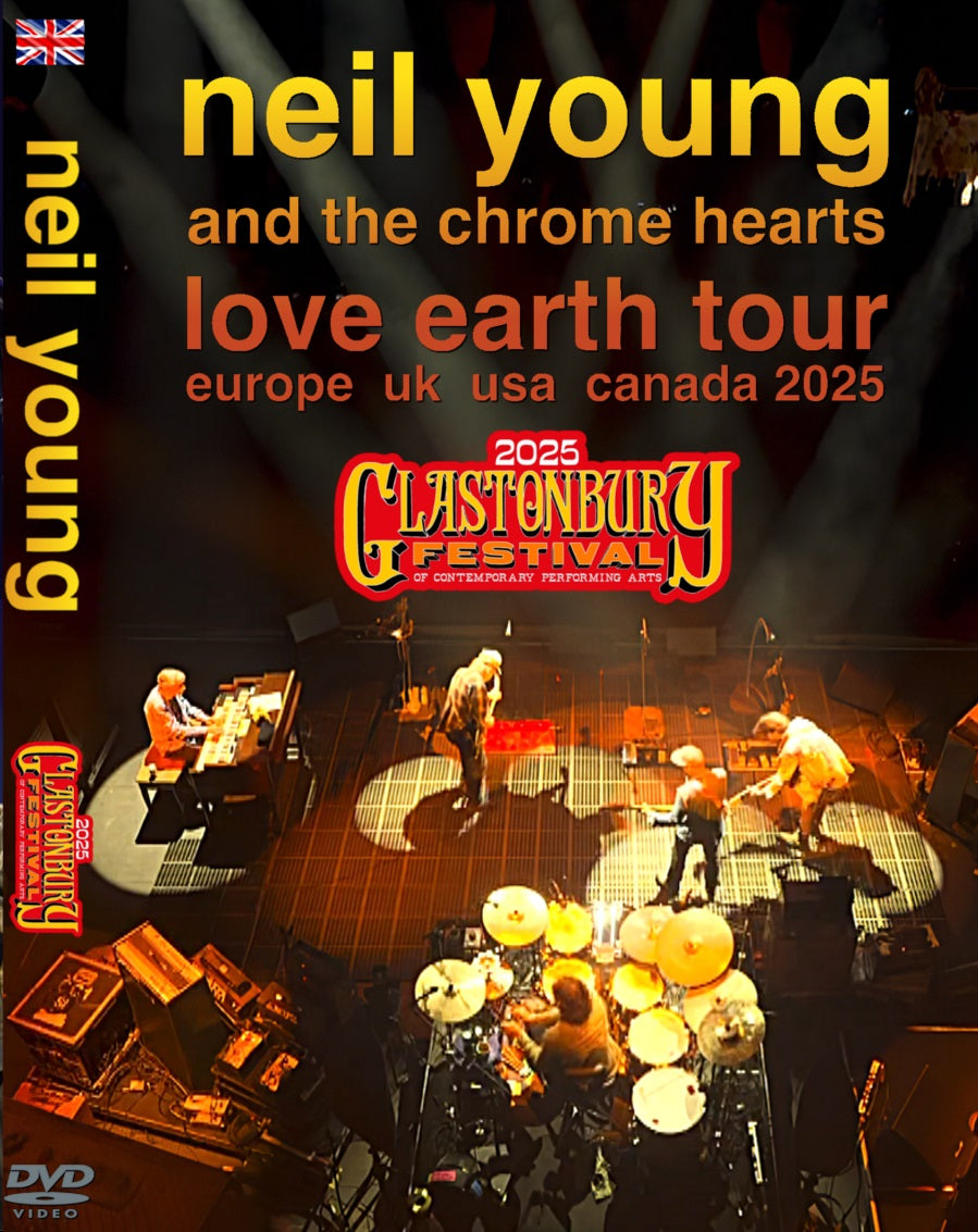 Neil Young and the Chrome Hearts / Love Earth World Tour 2025 PRO SHOT (1DVDR)