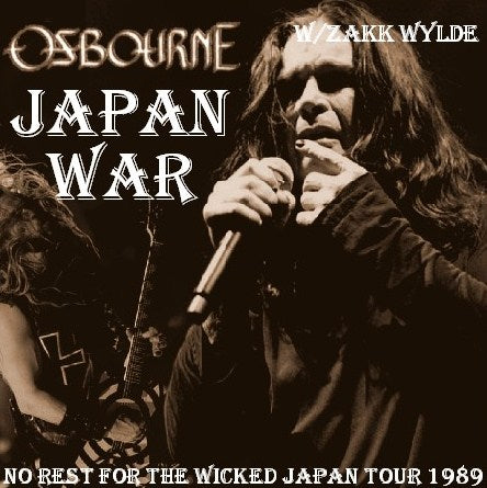 Ozzy Osbourne / NO REST FOR THE WICKED Japan Tour 1989 Budokan Tokyo Japan (2CDR)