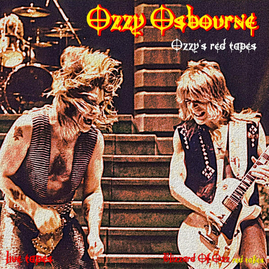 Ozzy Osbourne / red tapes Vol One Blizzard Of Ozz Tour 80-81 & Diary of a Madman Tour 1982 (2CDR)
