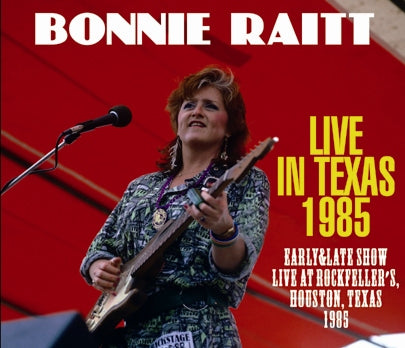 BONNIE RAITT / EN VIVO EN TEXAS 1985 CAJA DE SONIDO (3 CDR)