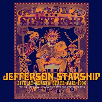 JEFFERSON STARSHIP / LIVE AT ALASKA STATE FAIR 1994 SOUNDBOARD (2CDR)