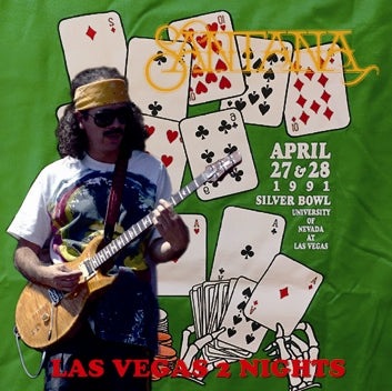 SANTANA / LAS VEGAS 2 NIGHTS SOUNDBOARD (2CDR)