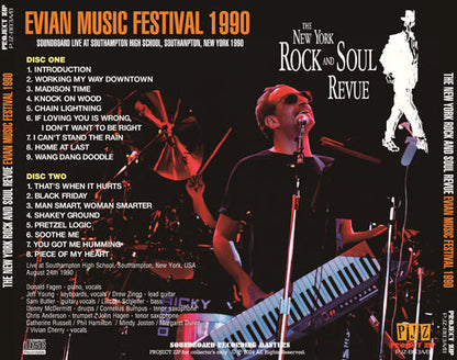 THE NEW YORK ROCK & SOUL REVUE / EVIAN MUSIC FESTIVAL 1990 Soundboard (1CDR)