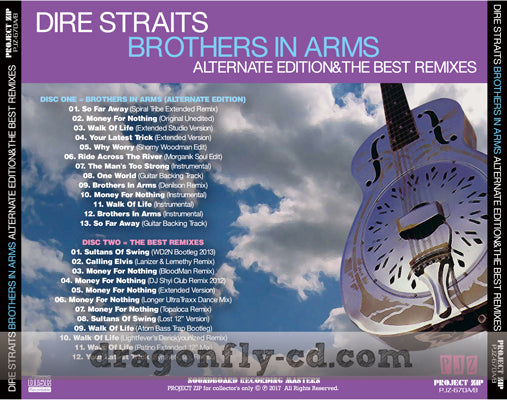 DIRE STRAITS / BROTHERS IN ARMS ALTERNATE EDITION & THE BEST REMIXES Soundboard (2CDR)