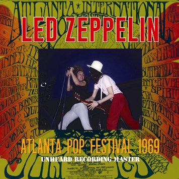 LED ZEPPELIN / ATLANTA POP FESTIVAL 1969 UNHEARD RECORDING MASTER (1CDR)