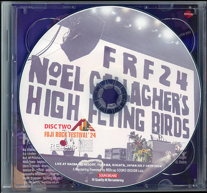 Noel Gallagher's High Flying Birds / FRF24 Fuji Rock '24  Soundboard (2CDR)
