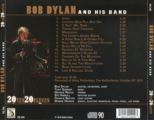 BOB DYLAN & HIS BAND / 20TEN20ELEVEN (1CD)