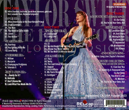 TAYLOR SWIFT / THE ERAS TOUR TAYLOR'S VERSION Soundboard (3CDR+1CDR)