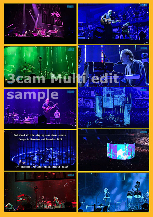 Radiohead / European Tour 2025 show One (1DVDR)