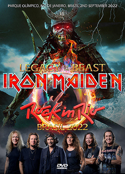 IRON MAIDEN / ROCK IN RIO BRASIL 2022 (1DVDR)