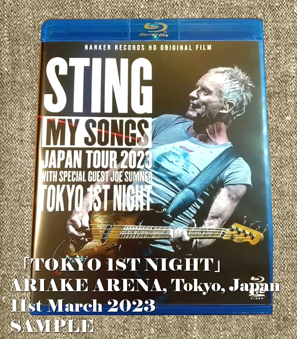 Sting / My Songs Japan Tour 2023 Tokyo 1st Night Ariake Arena (1BDR+1DVDR)