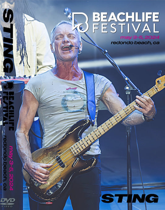 Sting / US Tour 2024 Beach Life Festival PRO-SHOT (1DVDR)
