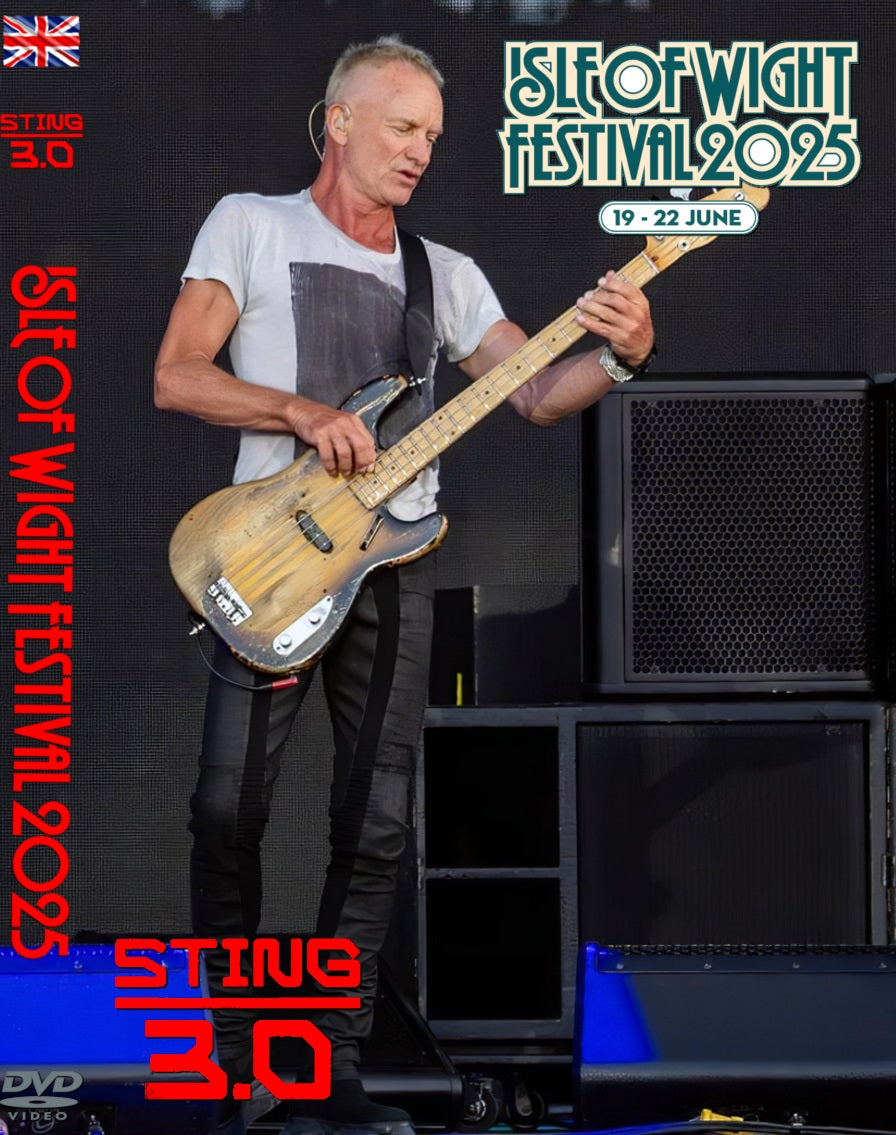 Sting / 3.0Tour Isle Of Wight Fes 2025 PRO SHOT (1DVDR)
