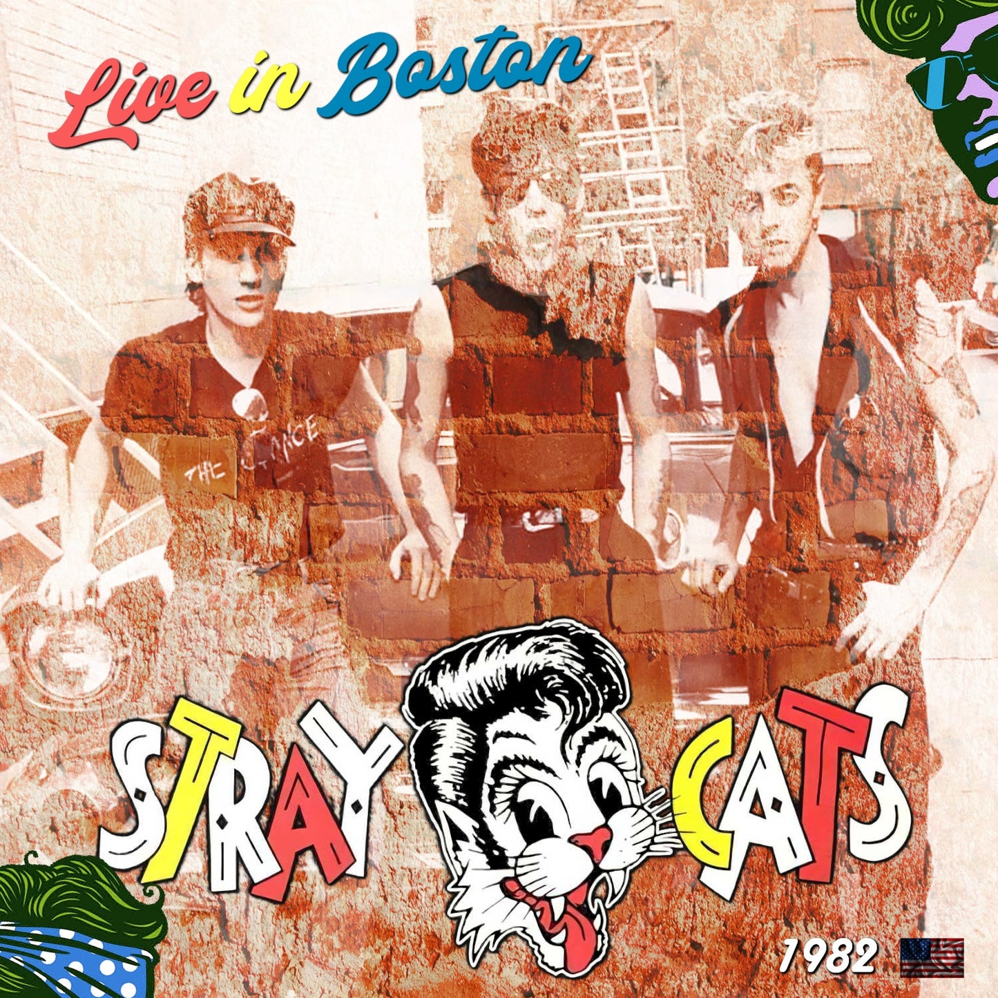 STRAY CATS / US Tour 1982 Live In Boston (1CDR)