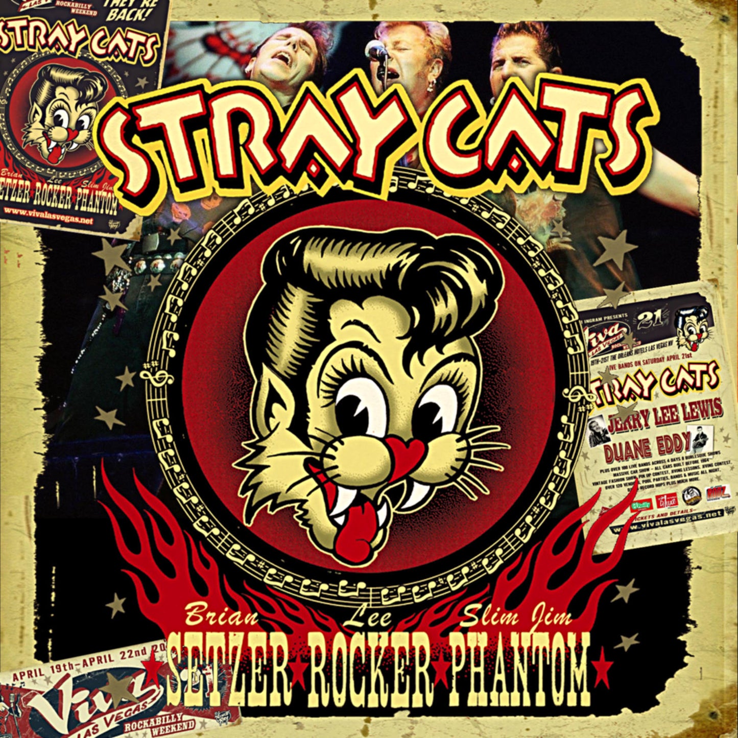 Stray Cats / In Las Vegas 2018 Orleans Hotel Parking Lots Viva (2CDR)