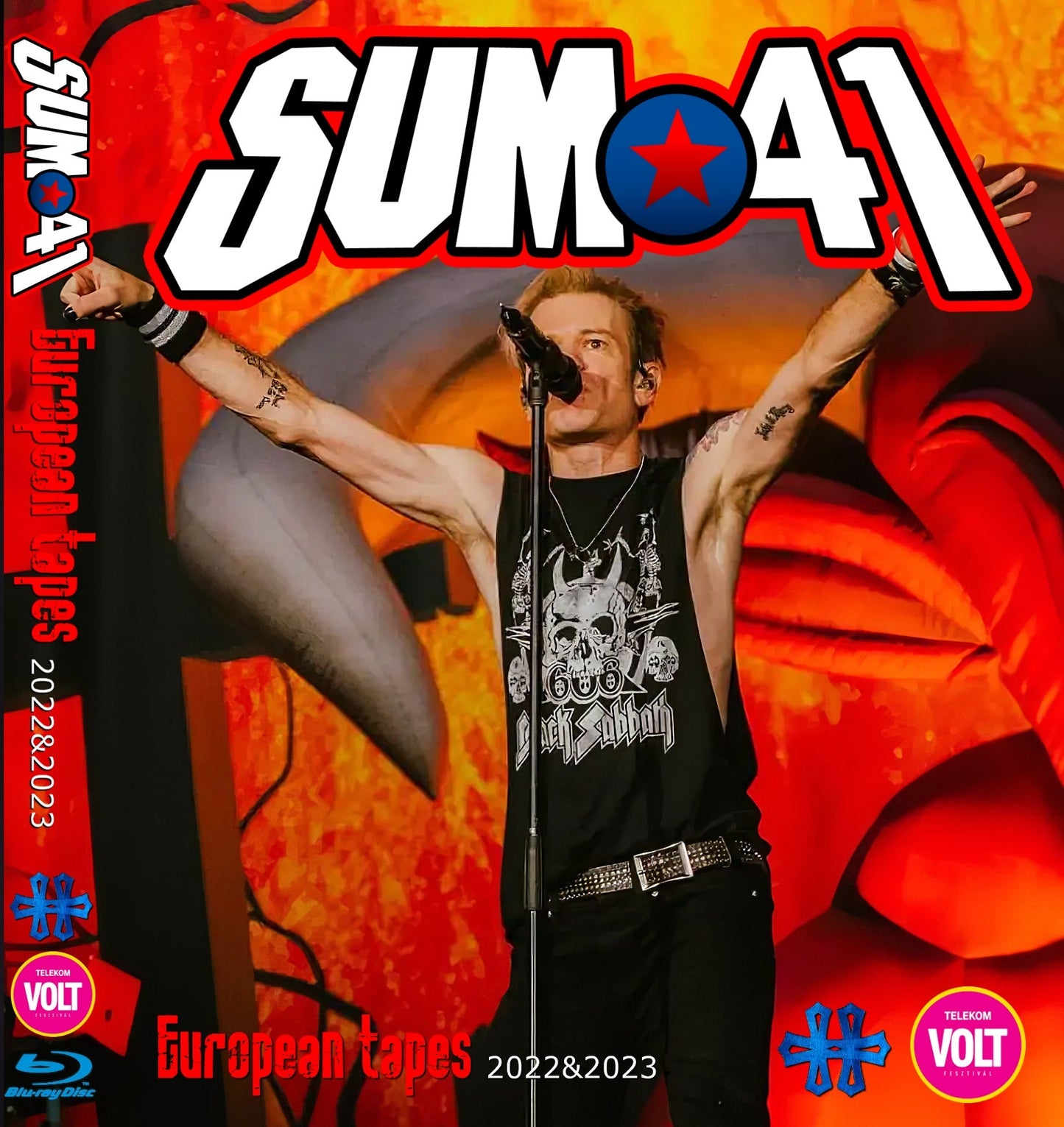 Sum 41 / Cintas europeas 2022 y 2023 PRO-SHOT (1BDR)