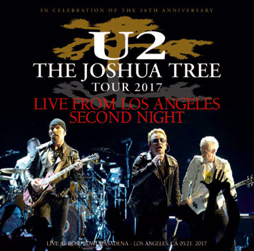 U2 / THE JOSHUA TREE TOUR 2017 LIVE FROM LOS ANGELES SECOND NIGHT (2CDR)