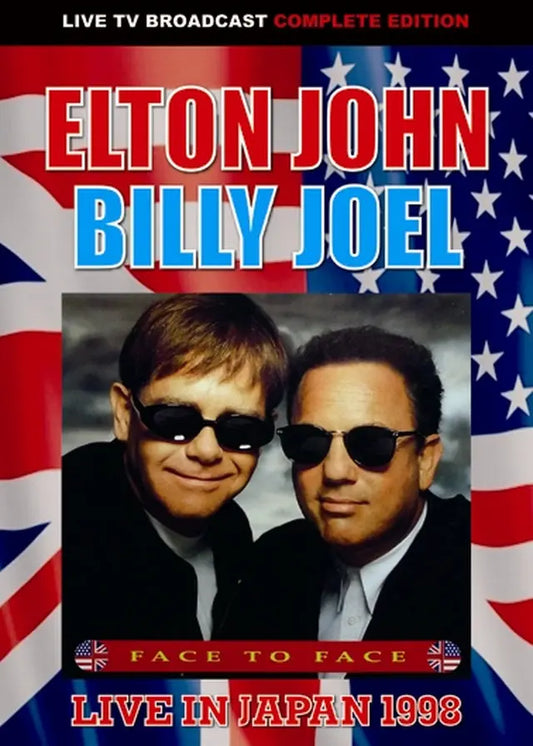 ELTON JOHN &amp; BILLY JOEL / FACE TO FACE LIVE IN JAPAN 1998 Riprese professionali (1DVDR)