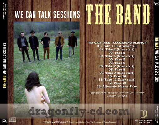 THE BAND / WE CAN TALK SESSIONS Soundboard (1CDR)