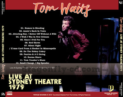 TOM WAITS / LOIVE AT SYDNEY THEATER 1979 SOUNDBOARD (1CDR)