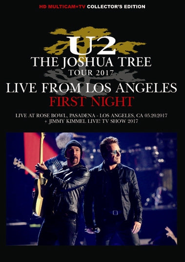 U2 / THE JOSHUA TREE TOUR 2017 LIVE FROM LOS ANGELES FIRST NIGHT (1DVDR)