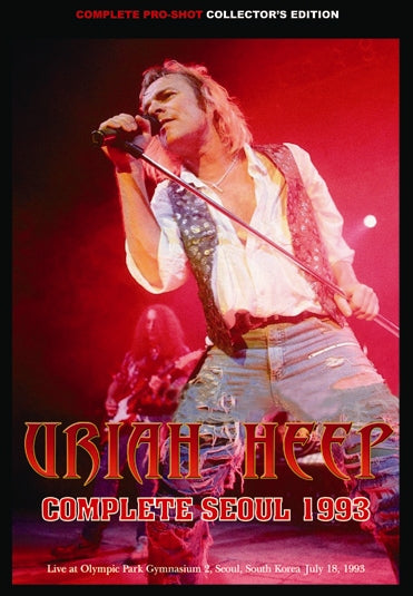 URIAH HEEP / COMPLETE SEOUL 1993 PRO-SHOT (1DVDR)