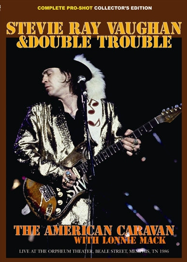 STEVIE RAY VAUGHAN / THE AMERICAN CARAVAN PRO SHOT (2DVDR)