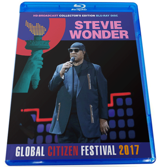 STEVIE WONDER / GLOBAL CITIZEN FESTIVAL 2017 PRO-SHOT (1BDR)