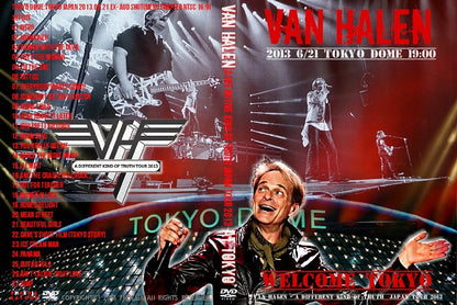 Van Halen / A Different Kind of Truth Japan Tour 2013 Tokyo Dome (1DVDR)