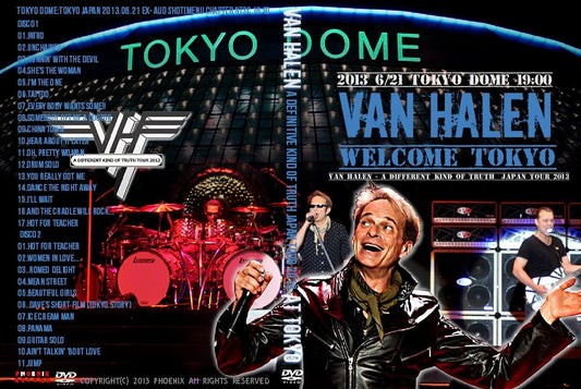 Van Halen / A Different Kind of Truth Japan Tour 2013 Tokyo Dome (2DVDR)