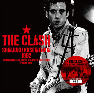 THE CLASH SHINJUKU KOSEINENKIN 1982 2CD Tokyo Night Japan