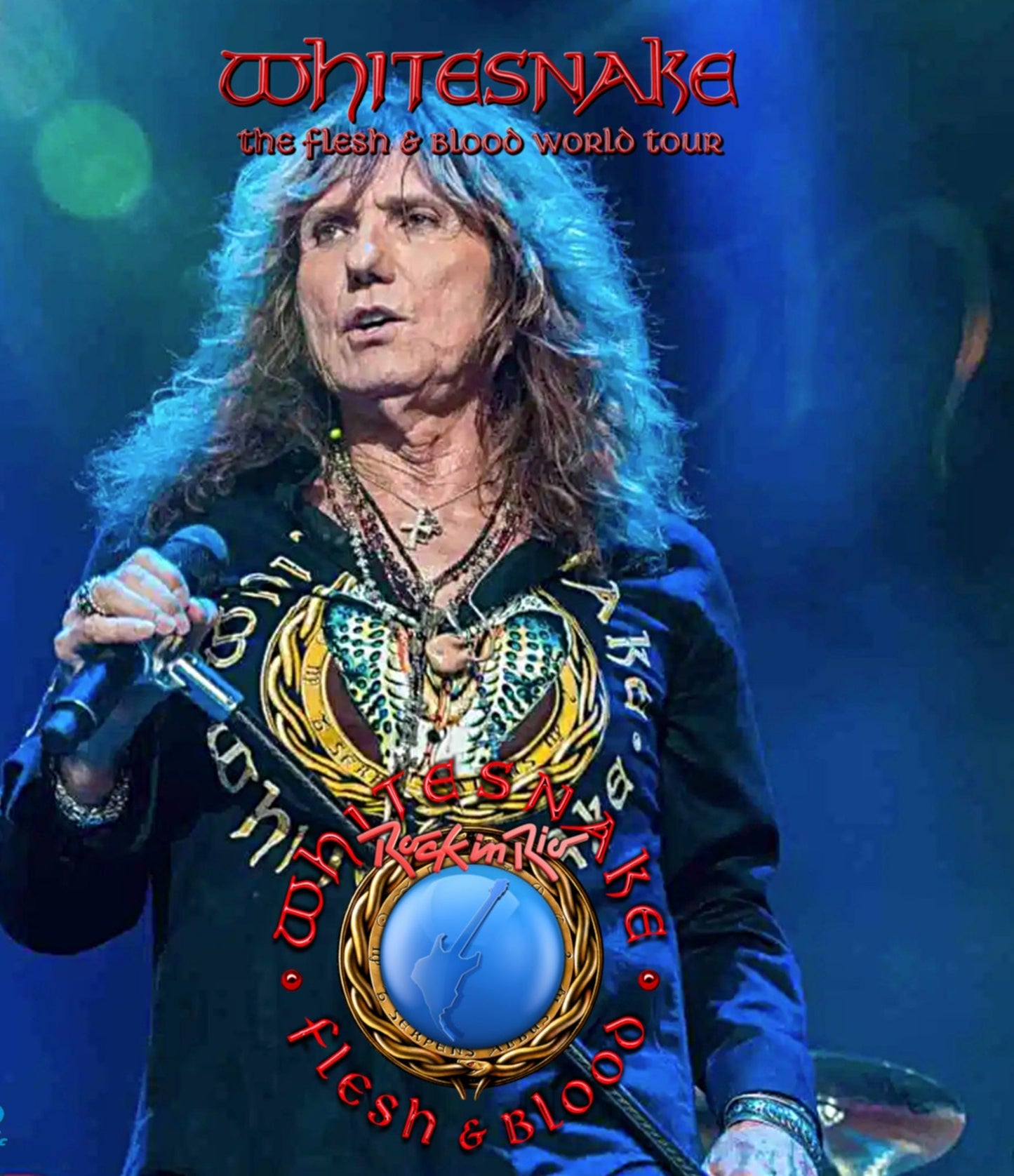 WHITESNAKE / THE FFLESH & BLOOD WORLD TOUR 2019 (1BDR)