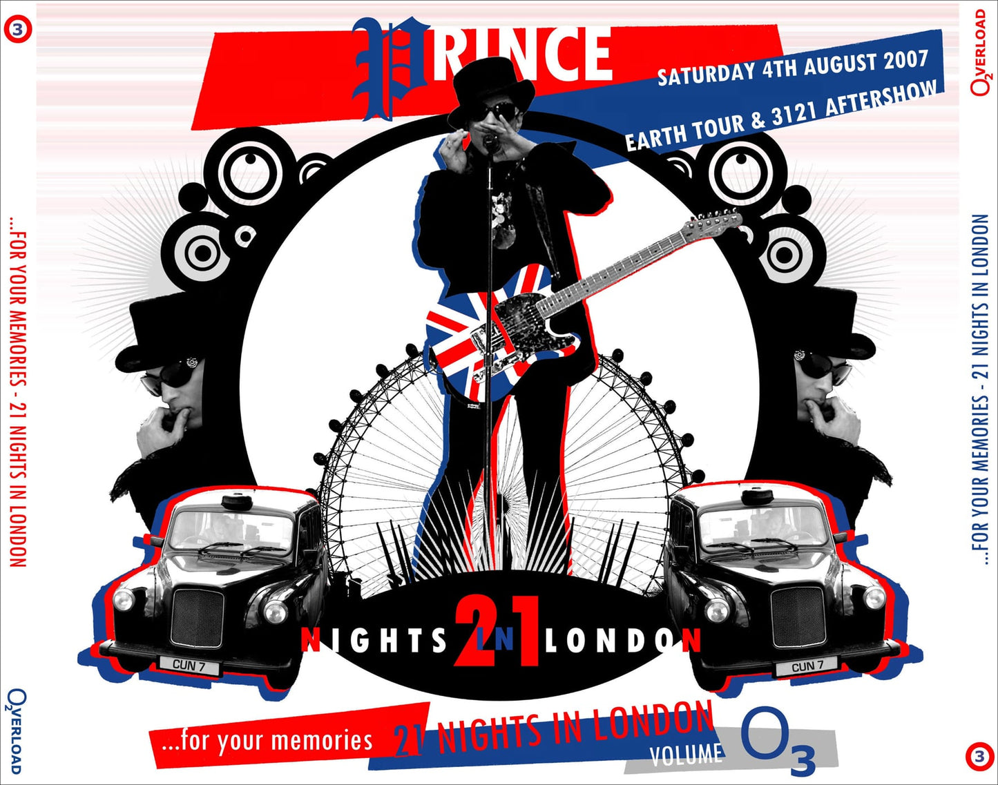 PRINCE / For Your Memories The O3 Aug-4-2007 (3CDR)
