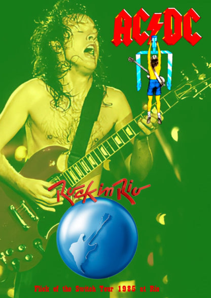 AC/DC / Flick of the Switch Tour 1985 Rock in Rio Proshot (1DVDR)