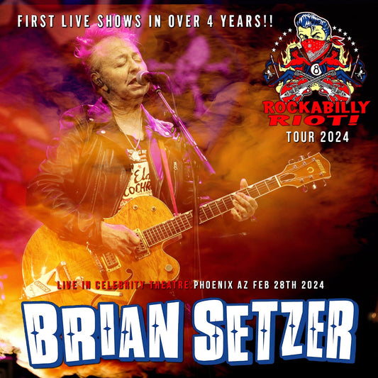 Brian Setzer / Rockabilly Riot! Tour 2024 (2CDR)