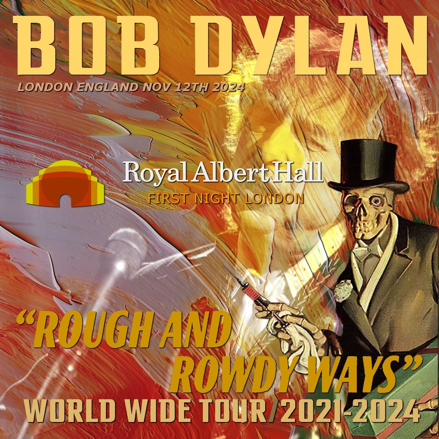 Bob Dylan / Rough and Rowdy Ways Tour 2024 (2CDR) London 1st show