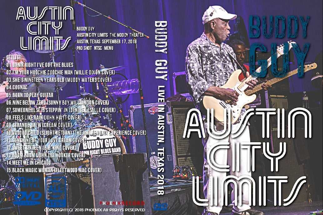 Buddy Guy / American Tour 2018 Austin City Limits PRO-SHOT (1DVDR)