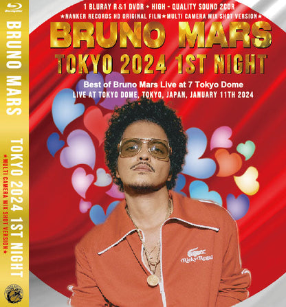 BRUNO MARS / TOKYO 2024 1ST NIGHT (1BDR+1DVDR+2CDR)