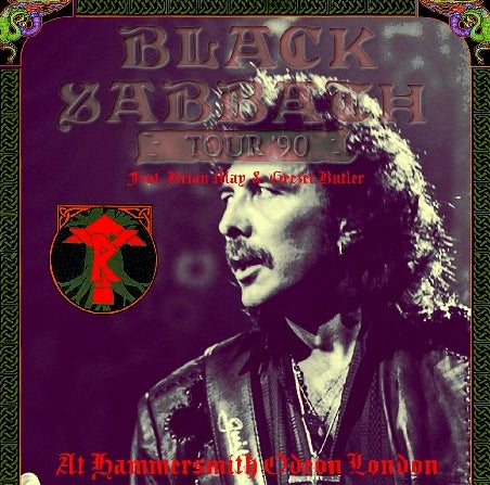 BLACK SABBATH / Tyr Tour 1990 Guest Brian May,Geezer Butler (2CDR)