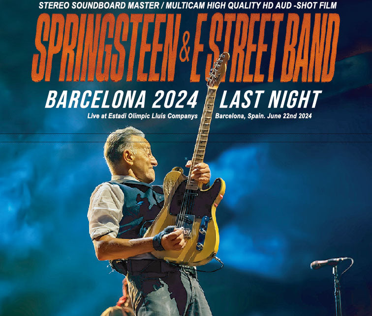 BRUCE SPRINGSTEEN &amp; THE E STREET BAND / BARCELONA 2024 ANOCHE (3CDR + 1BDR)