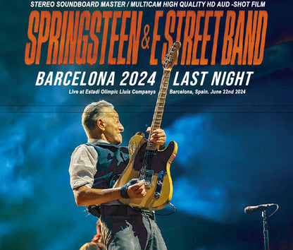 BRUCE SPRINGSTEEN &amp; THE E STREET BAND / BARCELONA 2024 ANOCHE (3CDR + 1BDR)