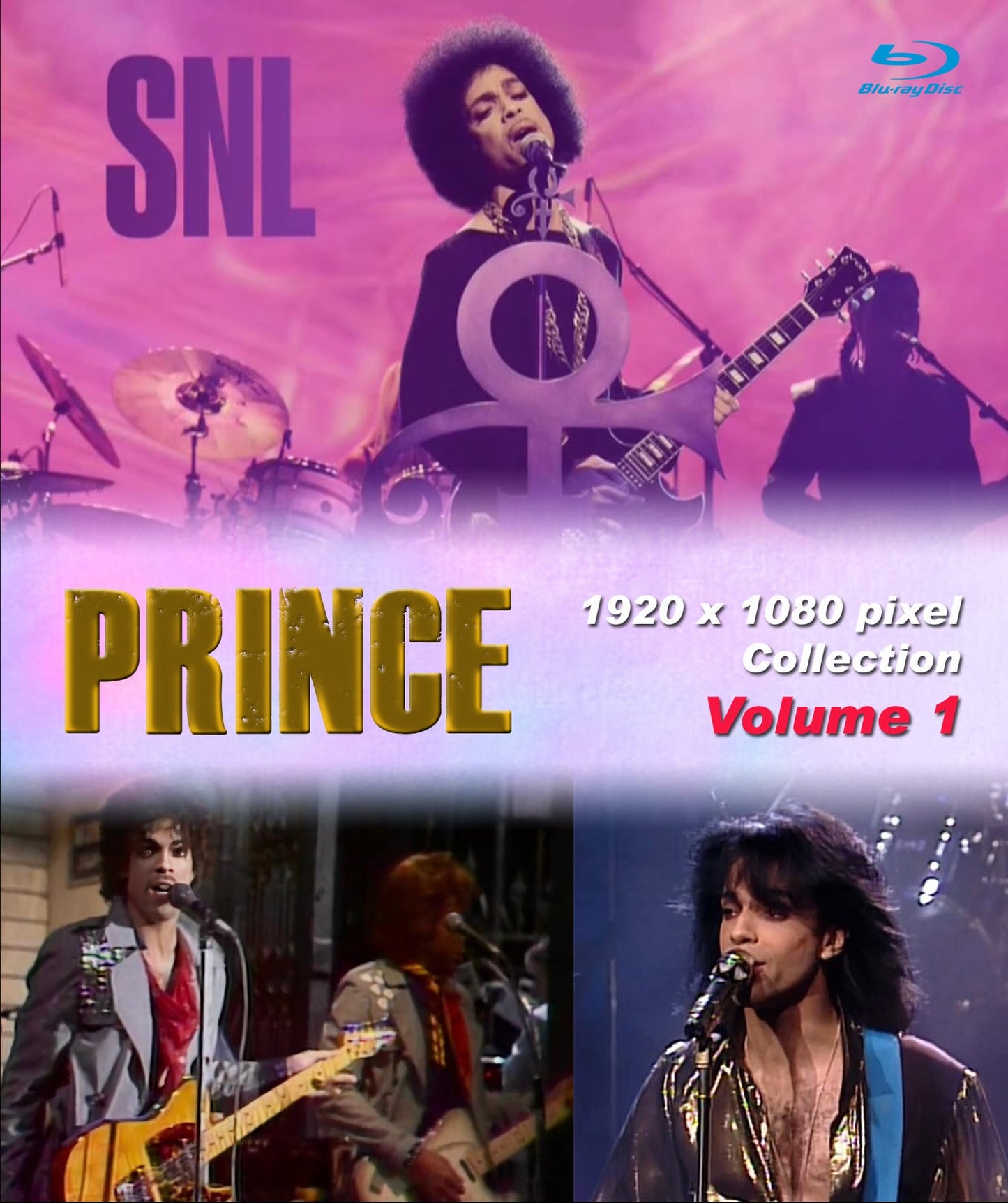 PRINCE / 1920 x 1080 pixel Collection Volume 1 (1BRDR)