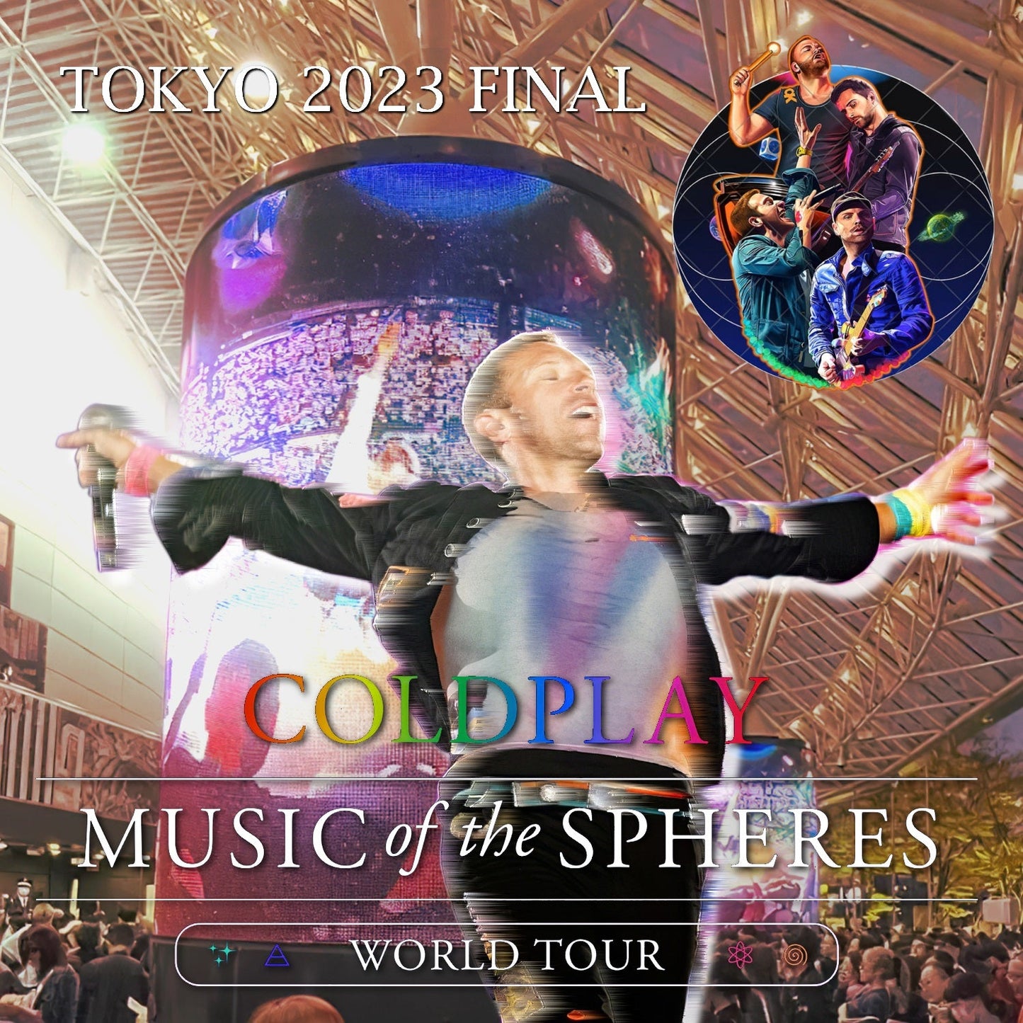 Coldplay / Music of the Spheres Japan Tour 2023 Final SOUNDBOARD (2CDR)