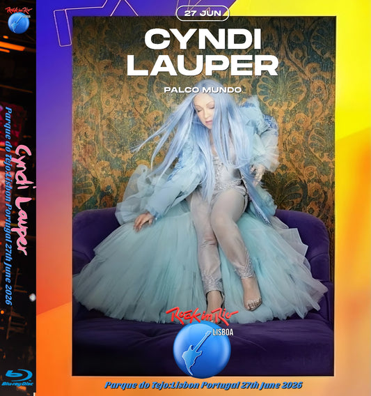 Cyndi Lauper / at Rock in Rio Lisboa 2026 Parque do Tejo (1BDR)