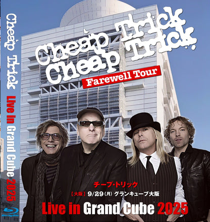 Cheap Trick / Farewell Japan Tour2025 Espectáculo en Japón uno (1BDR)