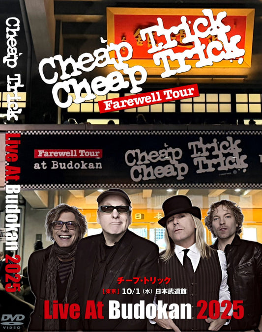 Cheap Trick / Farewell Japan Tour 2025 (1DVDR)